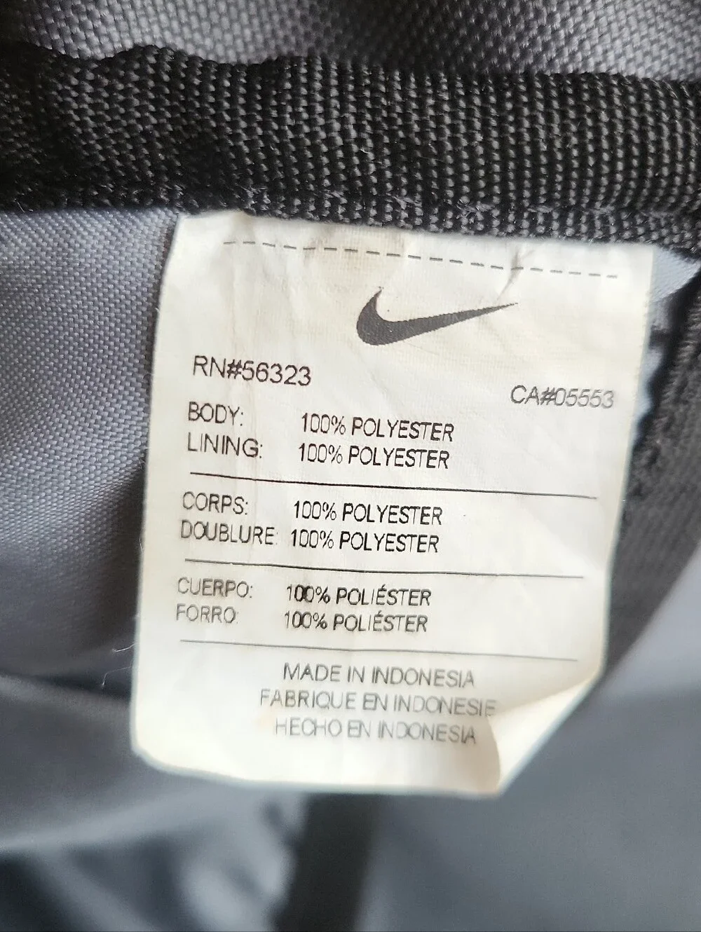 Nike Backpack Team Issued UT Tennessee Volunteers Soccer Rylie O'Keefe 2018 NCAA